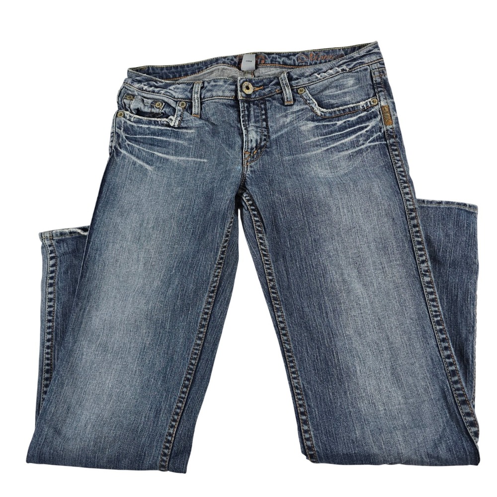 Silver Jeans Co Monica Straight Leg Medium Wash Denim Jeans 32x32 L1794SHC244